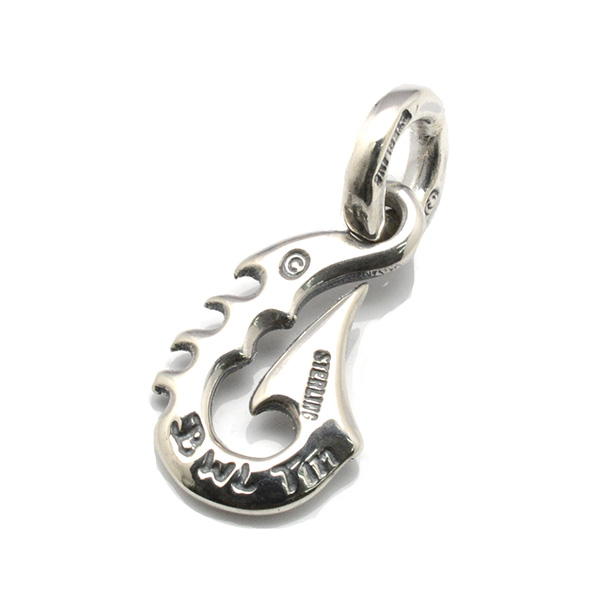 【ビルウォールレザー ネックレス ペンダント】Bill Wall Leather フィッシュフックチャーム Fish Hook Charm C306 【定番アイテム】