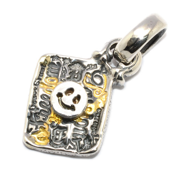 Bwl ビルウォールレザー Custom Dogtag Graffiti Dog W Happy Face グラフィティードッグタグ ハッピーフェイス Kings Road キングスロード