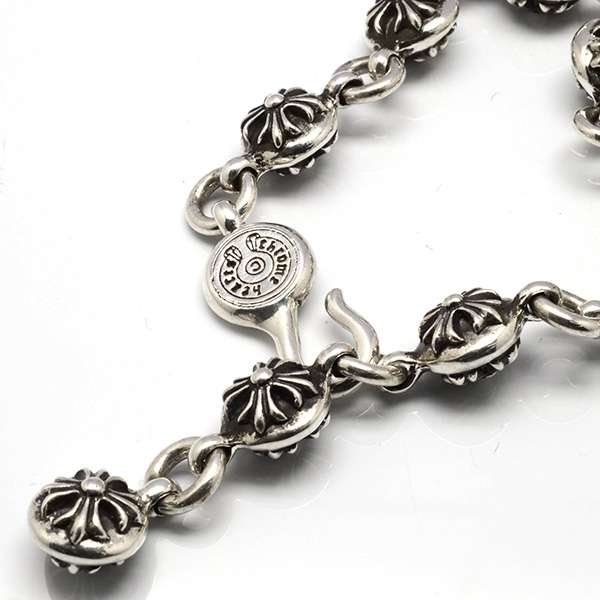 クロムハーツ ブレスレット Chrome Hearts 2 クロスボールブレスレット Kings Road キングスロード クロムハーツ ブレスレット Chrome Hearts 2 クロスボールブレスレット Kings Road キングスロード
