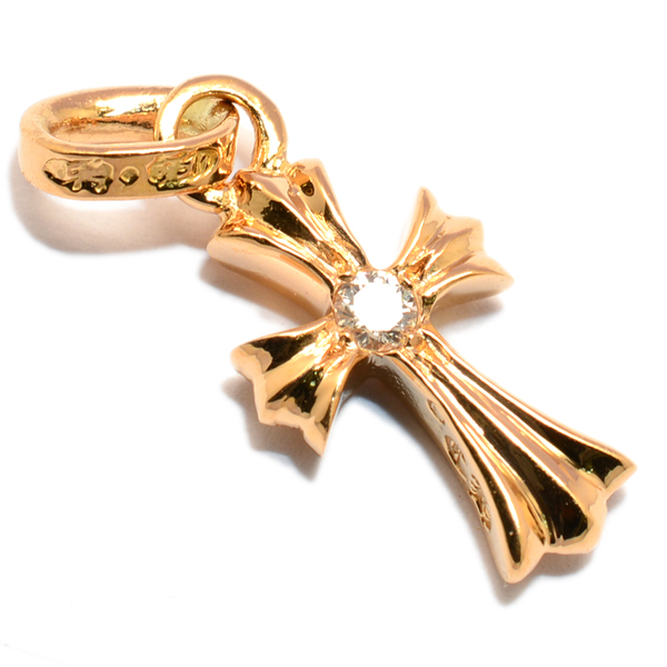 クロムハーツ　CHROME HEARTS　Baby Fat 22K/2 Diamonds ベビーファット22K　センターダイヤ