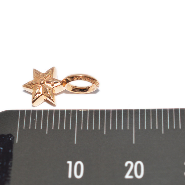 クロムハーツ CHROME HEARTS Stack Charm Ｓｔａｒ #A V2 22K 