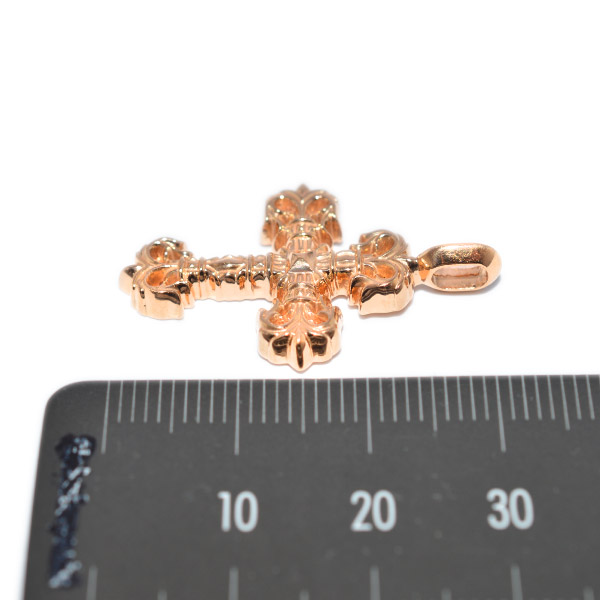 クロムハーツ CHROME HEARTS 22K Tiny Filigree Cross Charm 22Kタイニーフィリグリークロスチャーム