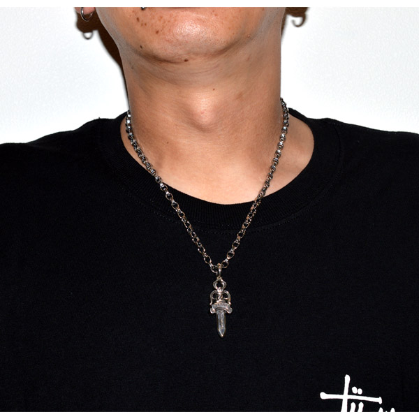 クロムハーツ ネックレス ペンダント Chrome Hearts ダブルダガー ペンダント Double Dagger Kings Road キングスロード