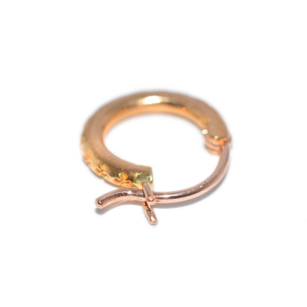 クロムハーツ CHROME HEARTS 22K フープ TFL トゥルーファッキングラブ 