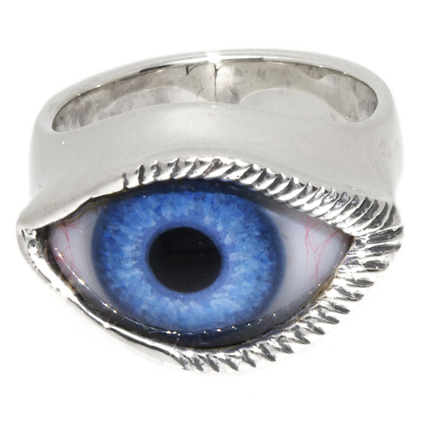 クレイジーピッグ　CRAZY PIG DESIGNS　ラッシュアイリング(ブルー/ヒューマン)　Lash eye #9
