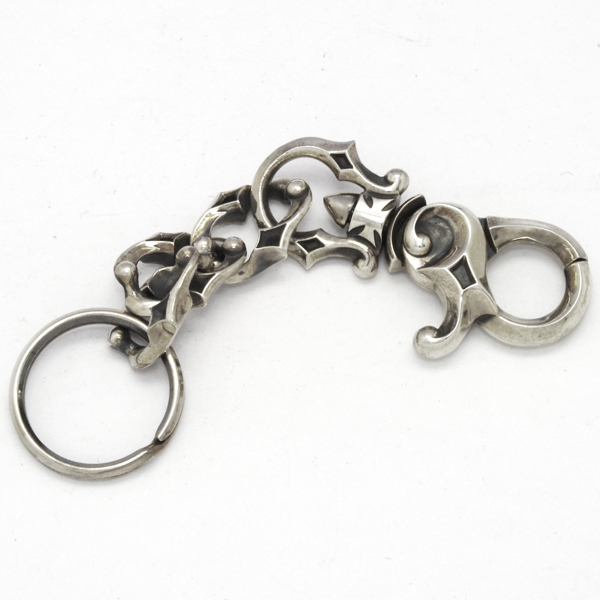 【ディールデザイン　アクセサリー】DEAL DESIGN　エフソリッドキーチェーン　391736