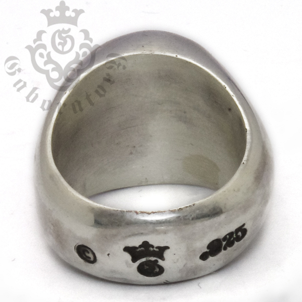 ガボラトリー　Gaboratory　G&Crown Small Signet Ring 　G&クラウン　スモールシグネットリング　154‐B