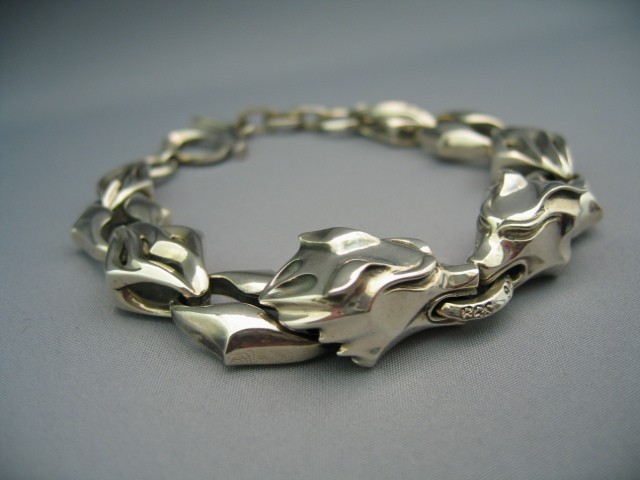 大切な ウルフマンB.R.S WOLFMAN B.R.S ブレスレット 流狼毛 925