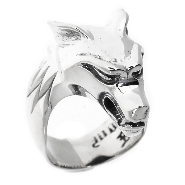 ベビーグッズも大集合 WOLFMAN BRS ウォーウルフリング シルバー 925